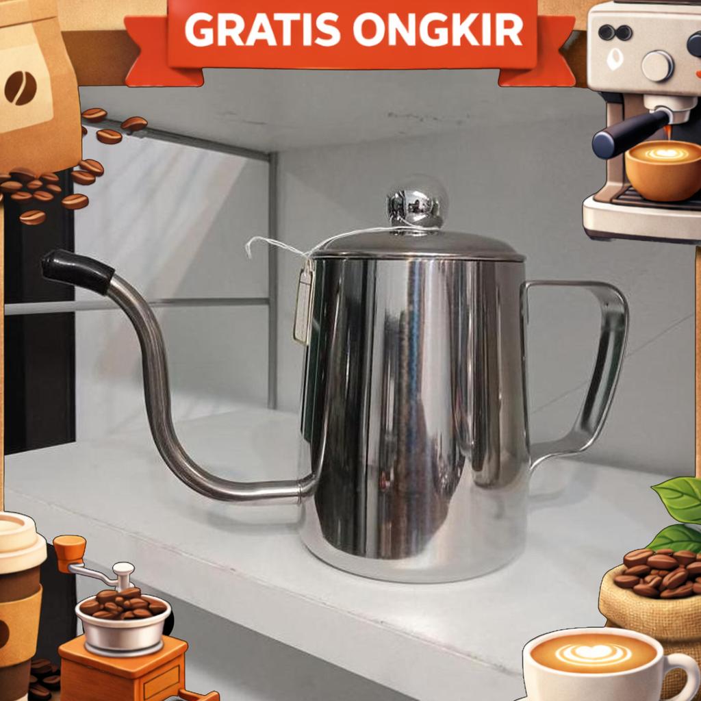 Teko Leher Angsa Stainless