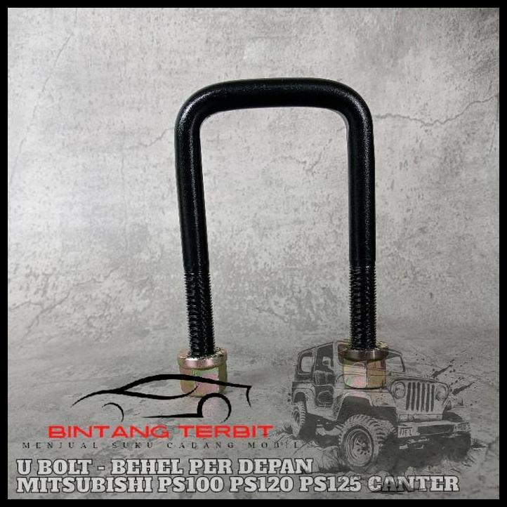 GRATIS ONGKIR U BOLT BEHEL PER DEPAN MITSUBISHI PS100 PS120 PS125 CANTER