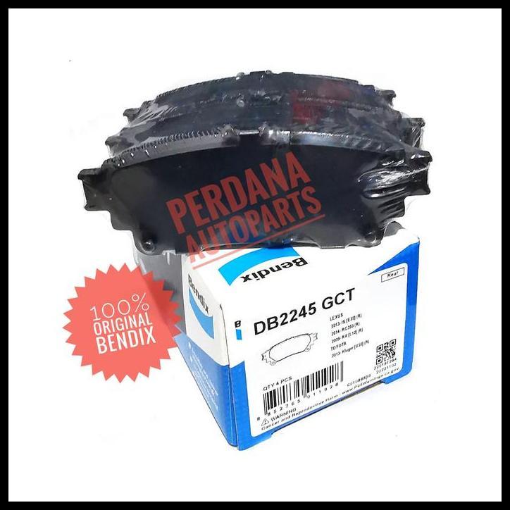HOT DEAL BENDIX KAMPAS REM BELAKANG TOYOTA FORTUNER VRZ ORIGINAL BENDIX GCT 