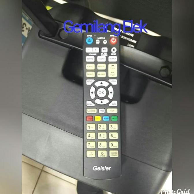 Grosir Remote Dvd Karaoke Geisler Original