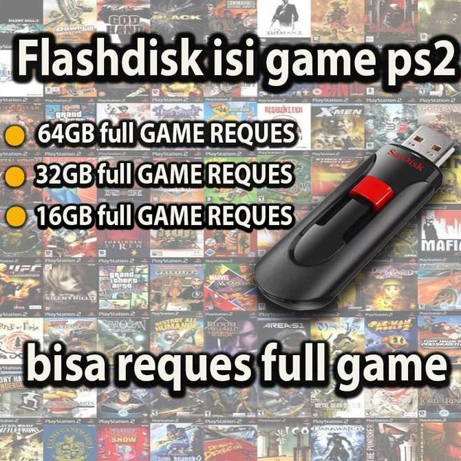 Flashdisk Isi Game Ps2 999game Bisa Reques Full Game