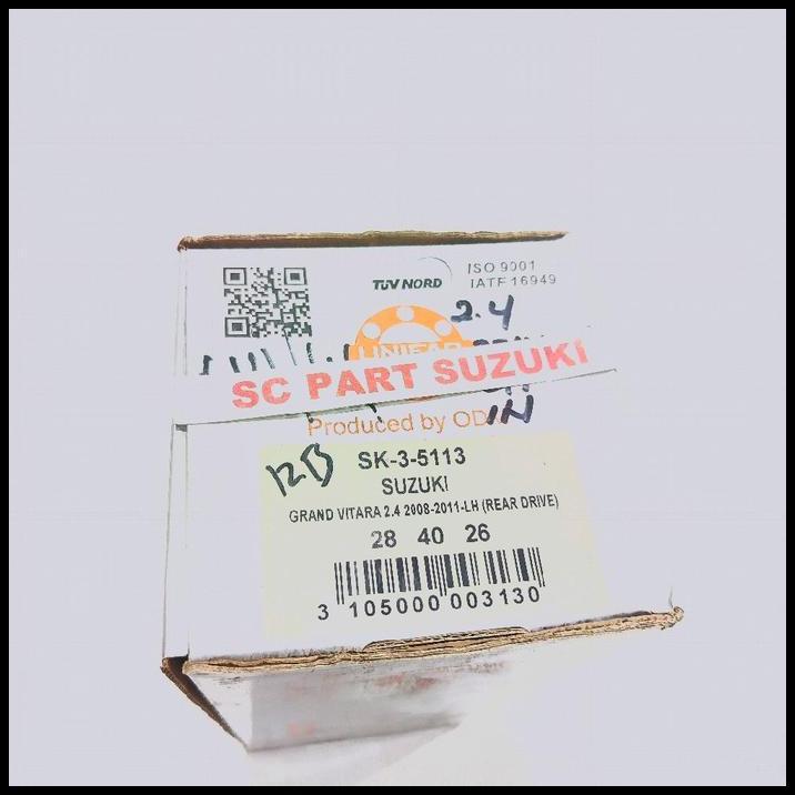 HOT DEAL CV JOINT AS RODA DALAM BELAKANG KIRI SUZUKI GRAND VITARA 2.4 UNF 