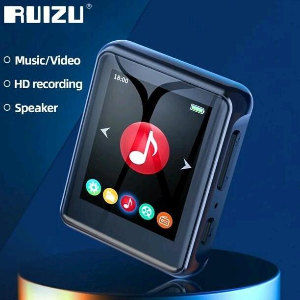 Promo Ruizu X85 Cod Mp3 Player Portable Walkman Fm Radio Video Musik Recording Speaker Baterai Awet 