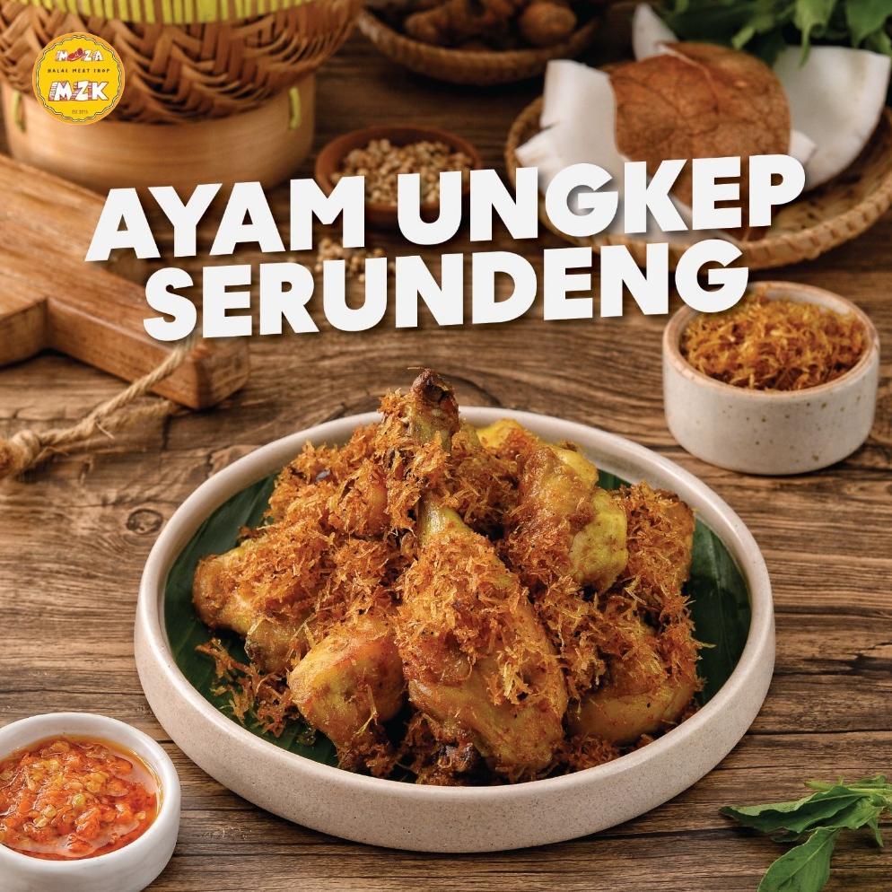 Ayam Ungkep Serundeng Dengan Sambel Ba Pedas Termurah
