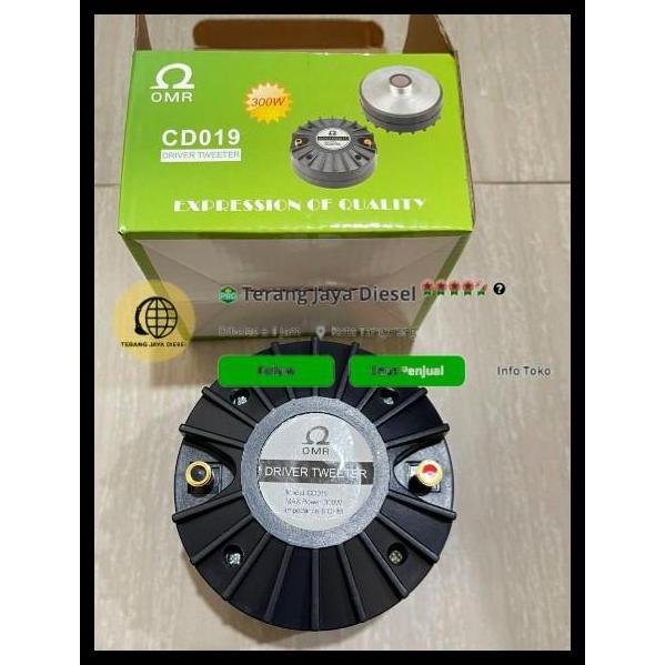 GRATIS ONGKIR DRIVER TWEETER OMR / DRIVER OMR CD018 6 OHM