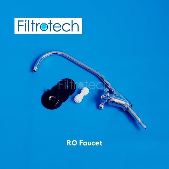 Homecook- Faucet Filter Ro Kran Ro 1/4 Kran Angsa - Kran Ro Undersink 1/4