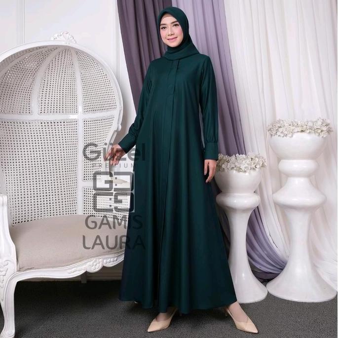 GAMIS ORIGINAL GUZEL TERBARU / GAMIS POLOS LAURA / GAMIS KATUN TOYOBO PREMIUM / GAMIS DEWASA / GAMIS