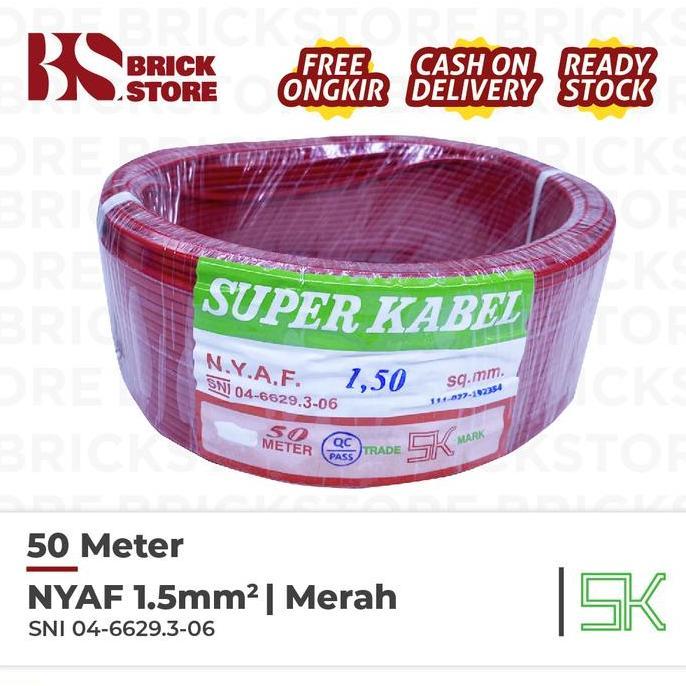 Fastrik- Kabel Super Nyaf 1.5 Mm Nyaf 1.5Mm 50 Meter 50Meter