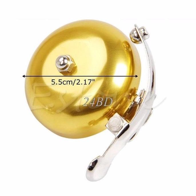 Murah Bell Sepeda Retro / Bell Sepeda Ontel / Bell Klasik Sepeda warna GOLD Non COD