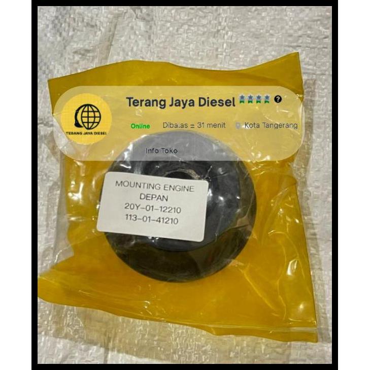 TERBARU KARET DUDUKAN MESIN KOMATSU PC200 DEPAN 20Y-01-12210 