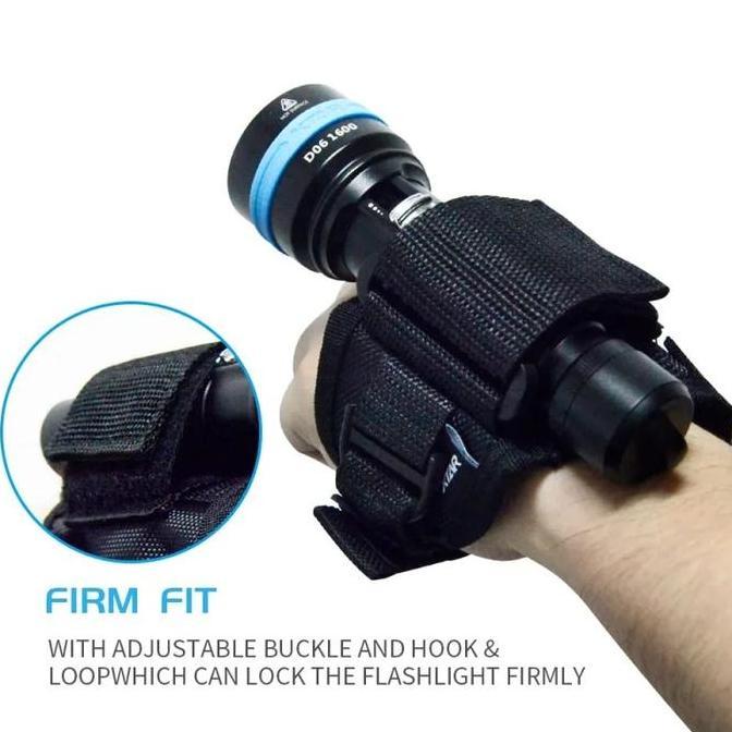 Xtar Pegangan Senter Selam Wrist Strap Diving Flashlight Adjustable