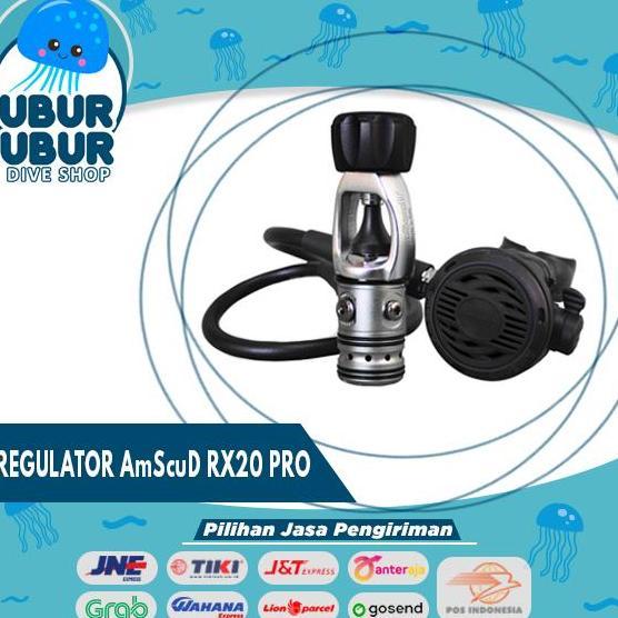 Regulator AmScuD RX20 PRO - Alat scuba diving