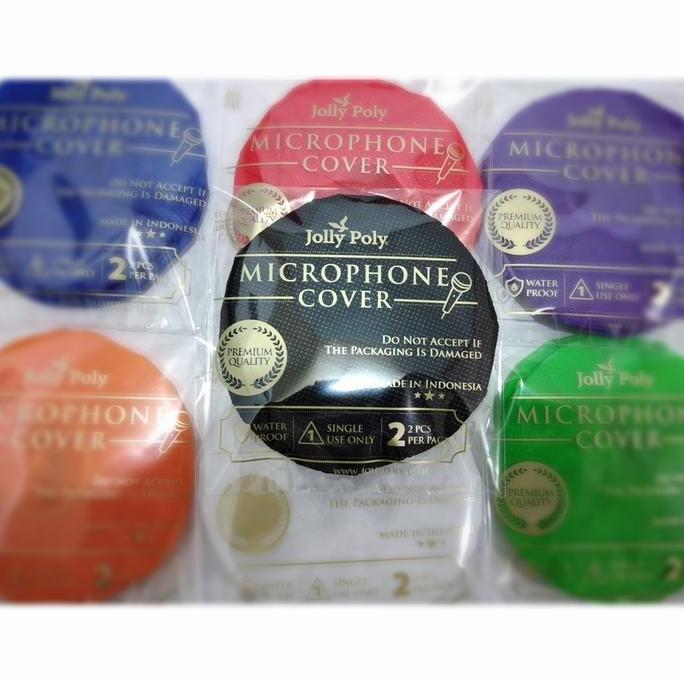 Newall-- Shure Microphone Cover Warna / Shure Mic /Sarung Mic Bahan Kain Filter