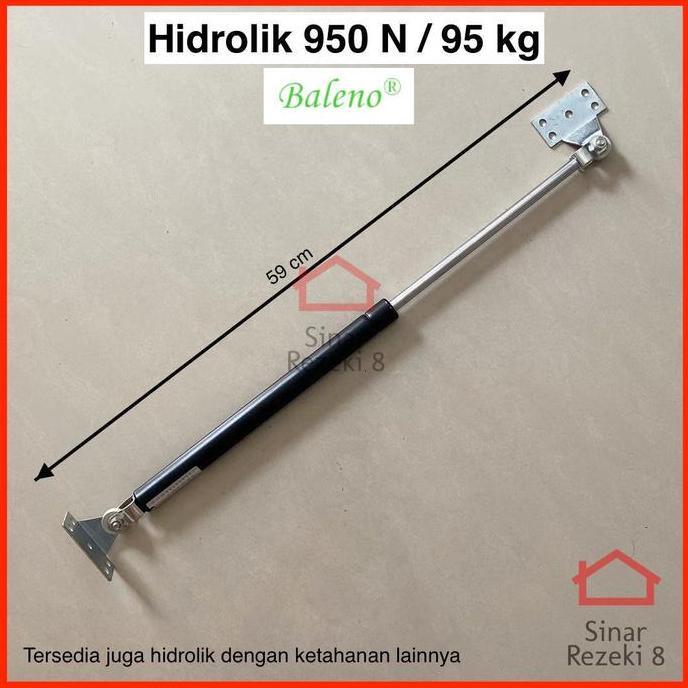 Allo- Hidrolik Gas Spring 950N 95 Kg Pintu Ranjang Tempat Tidur Jendela 900N