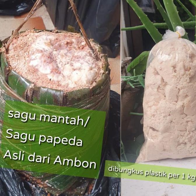 Sagu Manta/Sagu Papeda/Sagu Manta Papeda (Dari Ambon)| Harga per 1 kg