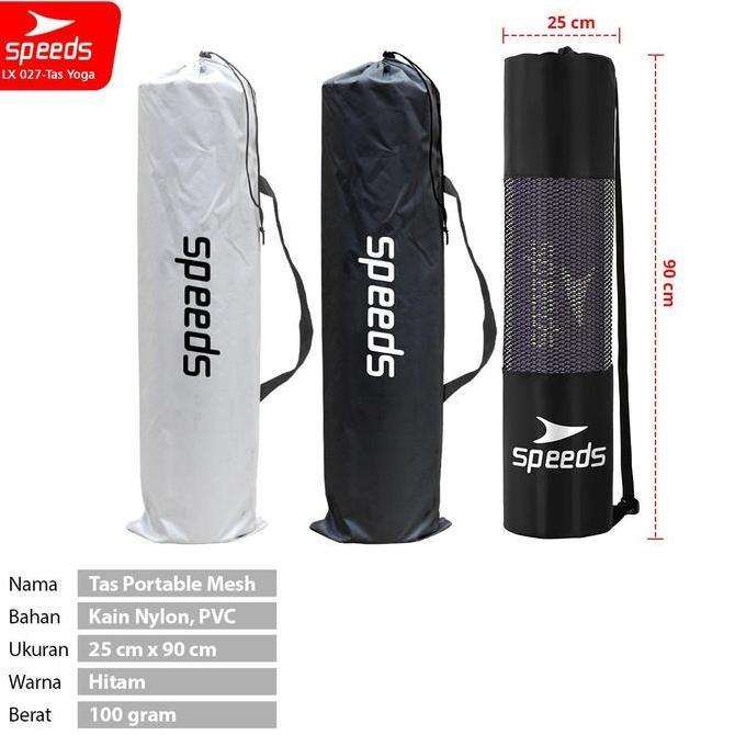 Tas Matras Tempat MatrasYoga Mesh Bag Water Resistance Portable Wanita Anti Air Tas Yoga Mat 027-TAS
