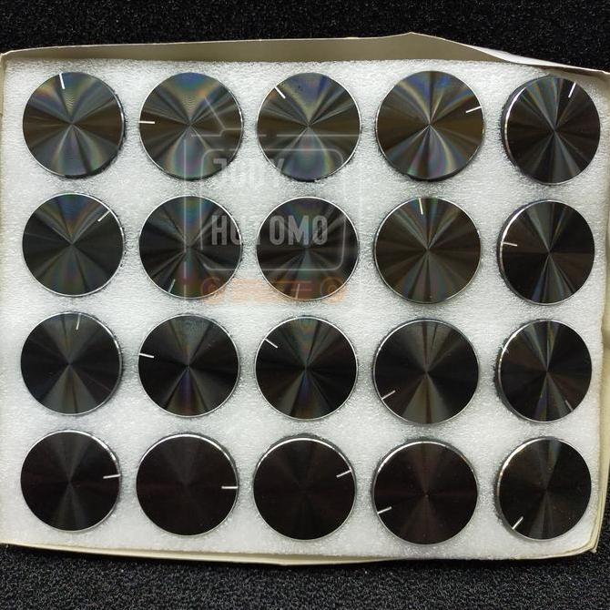 Knop Alumunium 40mm Knop Potensio Alumunium Besar Knop Volume