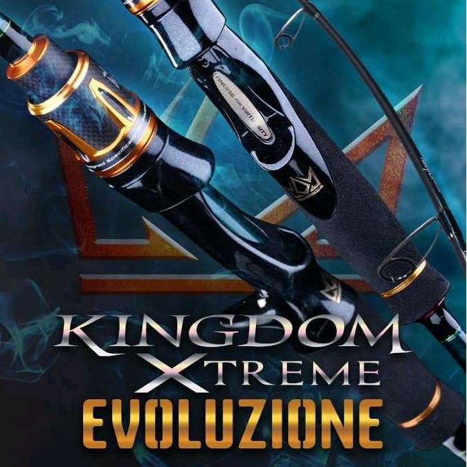 TERBARU Joran Jigging Seahawk KINGDOM XTREME EVOLUZIONE 632S | Spinning | Laut | Pancing | Free Pack