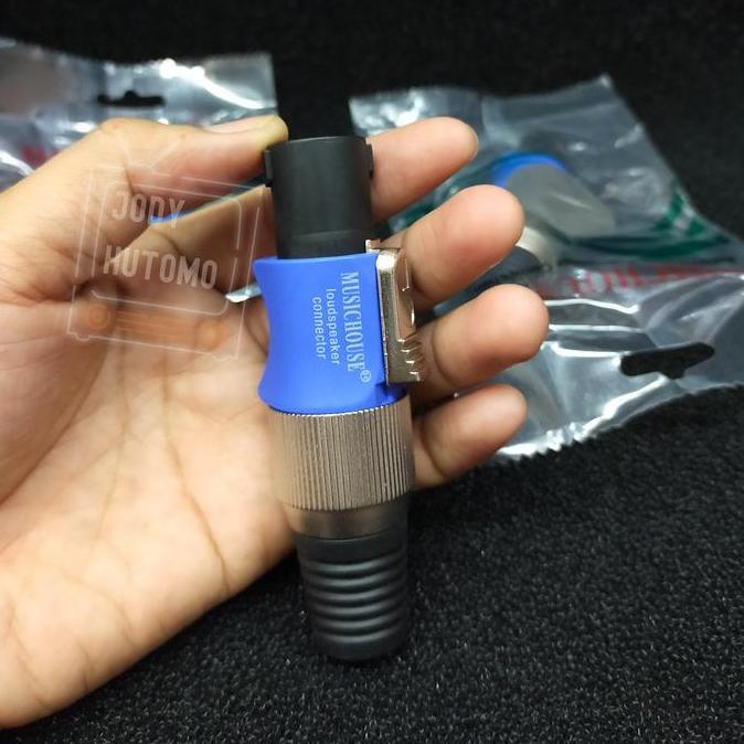 Jeck Jack Speakon Spikon Speacon MusicHouse Connector Speaker Speakon