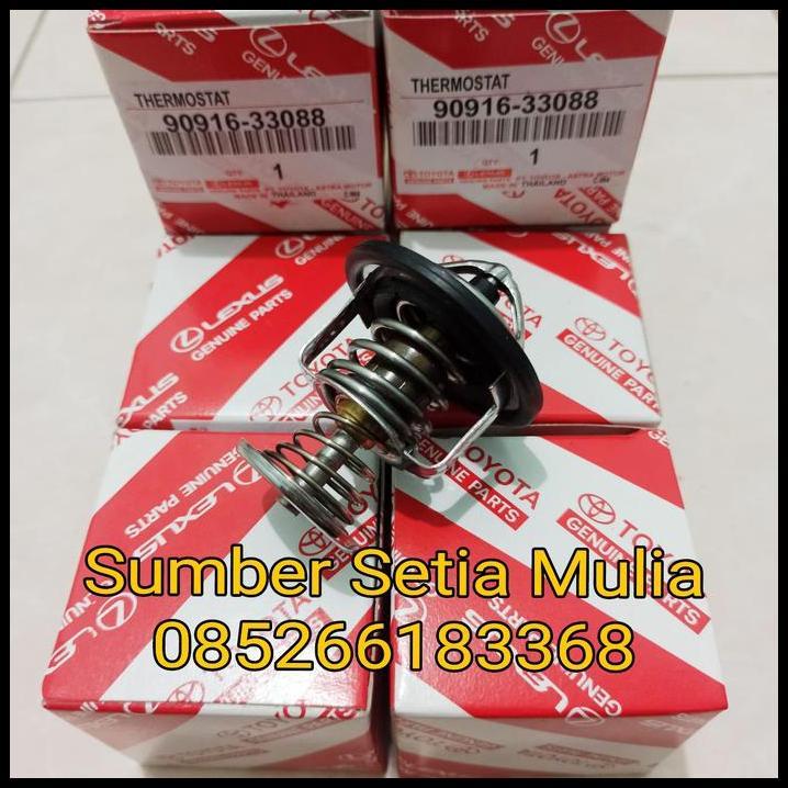 TERBARU THERMOSTAT TERMOSTAT TOYOTA AVANZA XENIA 2004-2011 ORIGINAL 1PC 
