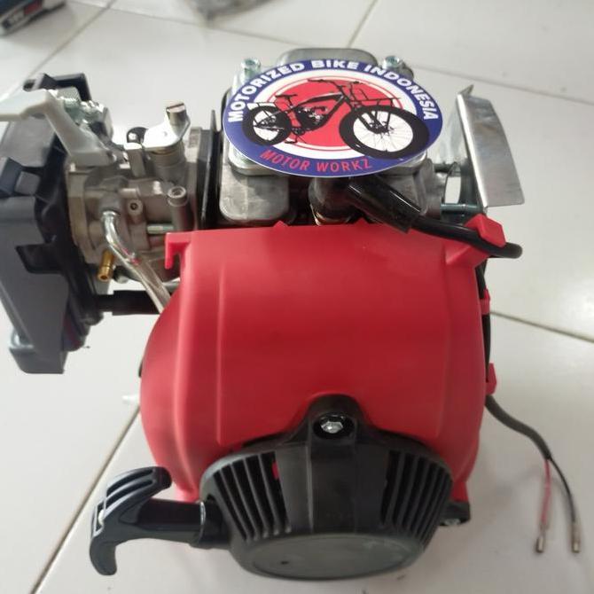 MESIN 50CC 4TAK GASBIKE MESIN SEPEDA ORIGINAL DAN TERPERCAYA
