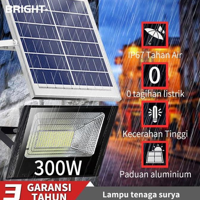 Lighzx- Lampu Tenaga Surya Untuk Rumah Lampu Jalan Surya Otomatis Lampu Taman