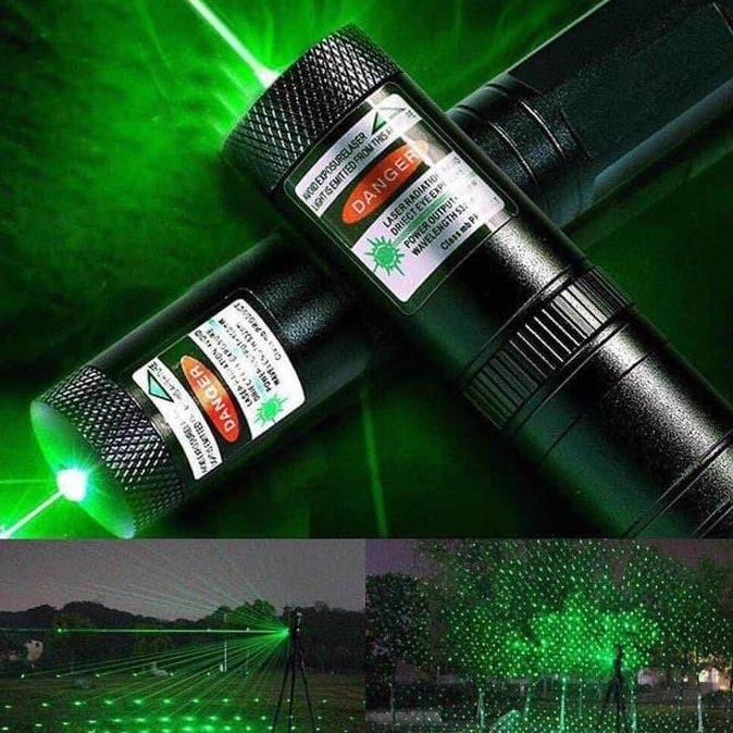 Lighzx- Senter Laser Jarak Jauh Laser Hijau Green Laser Ponter
