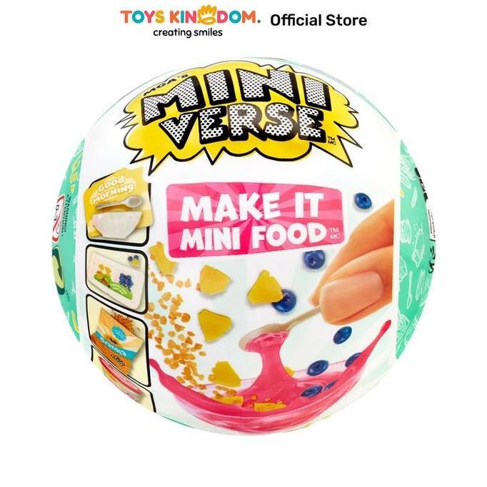 Toys Kingdom Miniverse Playset Mini Food Cafe S3 Random