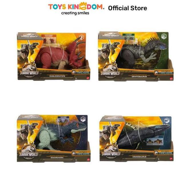 JURASSIC WORLD FIGURE DINO TRACK WILD ROAR HLP14 RANDOM