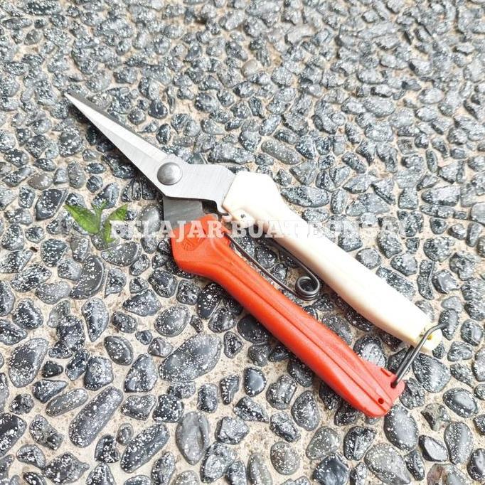 Gunting Prunning Bonsai Daun Akar Jepang