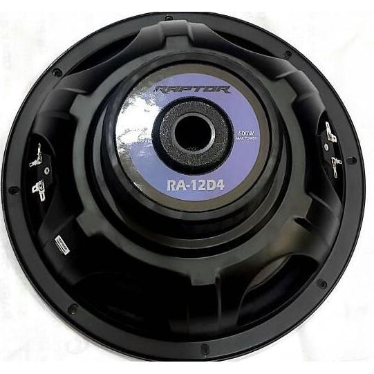 DR149 >> SPEAKER 12 INCH SUBWOOFER RAPTOR 600 WATT DOUBLE COIL (ORIGINAL ASLI)