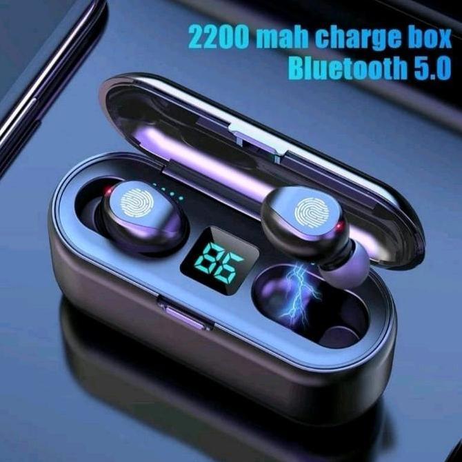 DV15 - Headset Earphone Bluetooth Tws F9 Headset B35 Earphone Bluetooth Tws Wireless Tws F9-5