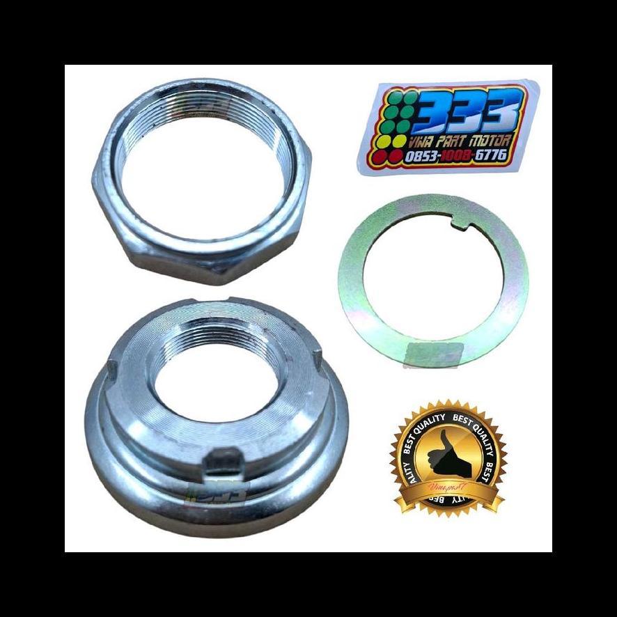 mangkok ring mur komstir atas bawah honda grand supra scoopy beat vario fi