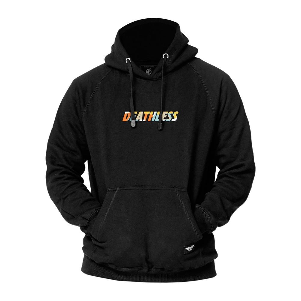 ORIGINAL DEATHLESS HOODIE | HD GEO | HITAM