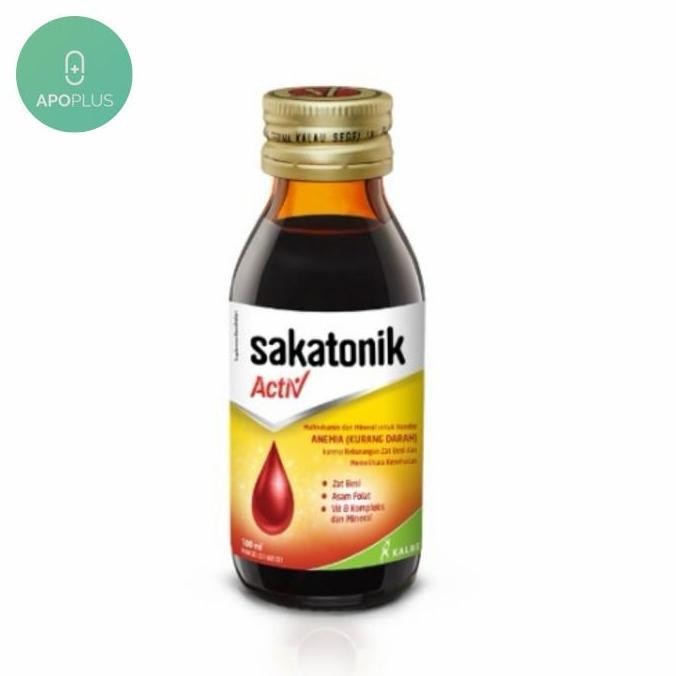 SAKATONIK ACTIV VITAMIN ZAT BESI SYRUP