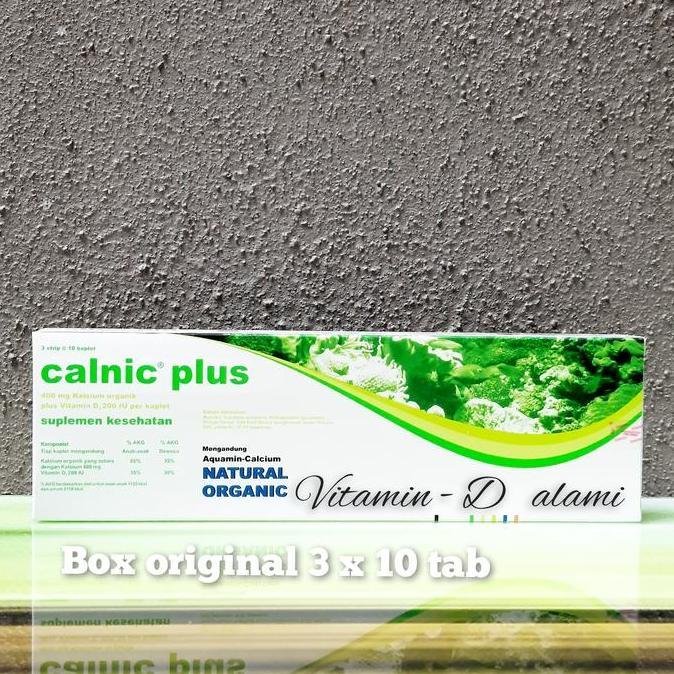 CALNIC PLUS TABLET / BOX 30 TABLET