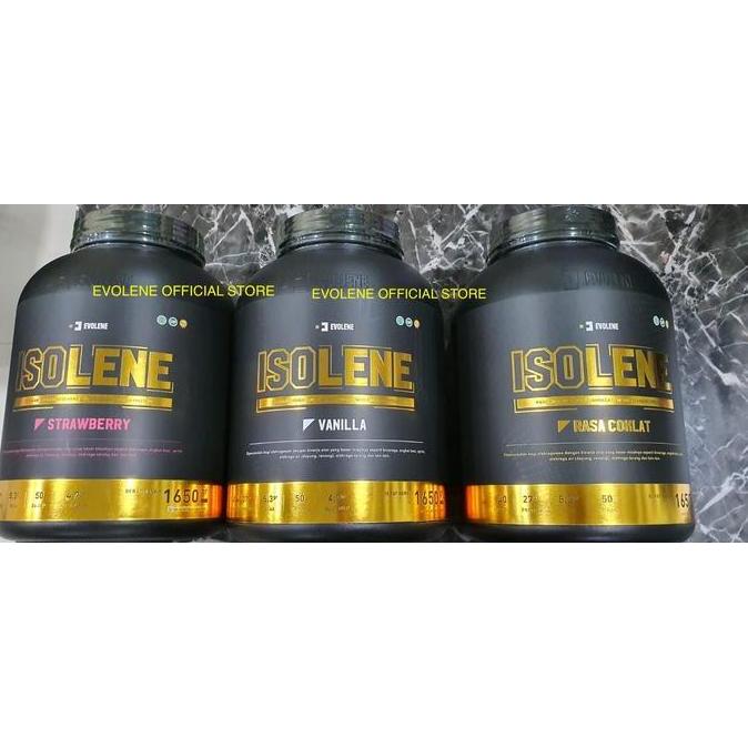EVOLENE ISOLENE 50 SACHET WHEY PROTEIN ISOLATE SUSU GYM