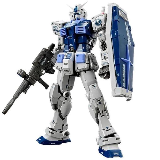 awesomether - rg 1/144 rx-78-2 fighter ver 2.0 g base color blue changlong 5501 rx78 model kit
