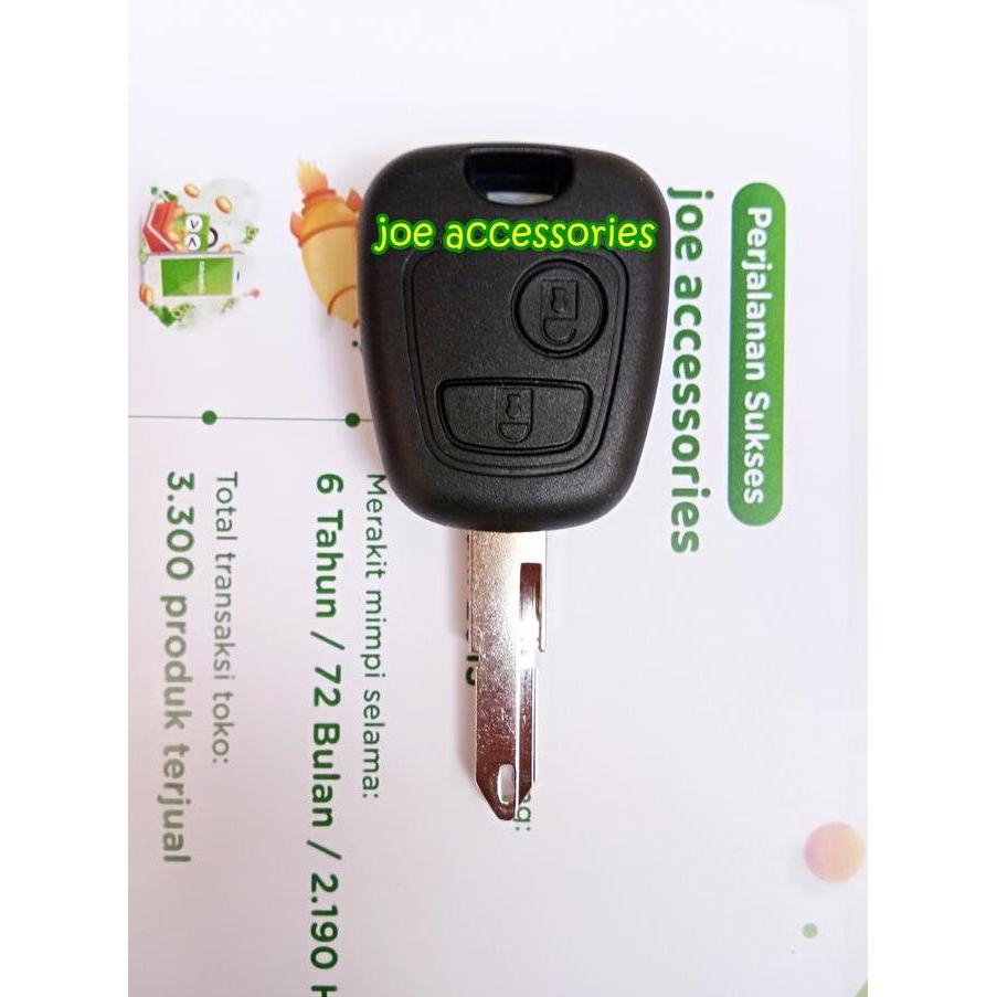 Casing Kunci Remote PEUGEOT 206