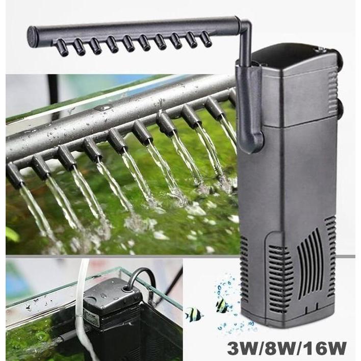 awesomether - filter aquarium yp 1000l. untuk aquarium mini.