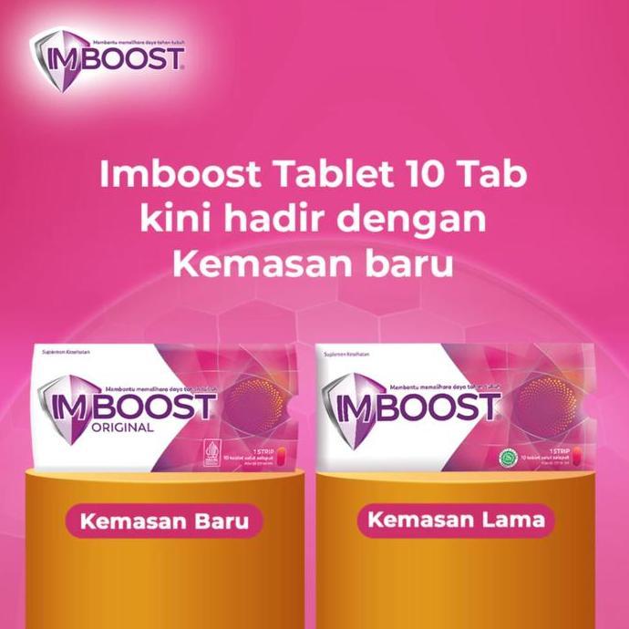 Imboost Tablet Suplemen Daya Tahan Tubuh