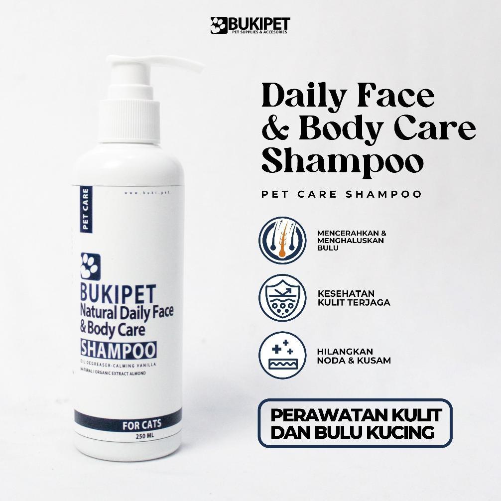Shampoo Kucing Anti Rontok & Mencerahkan Bulu - BUKIPET SHAMPOO PENUMBUH BULU