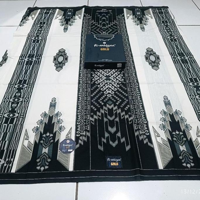 (BEST SELLER) Al Anbiya Gold Motif Bhs Sge Series Putih Mewah Dan Murah Meriah