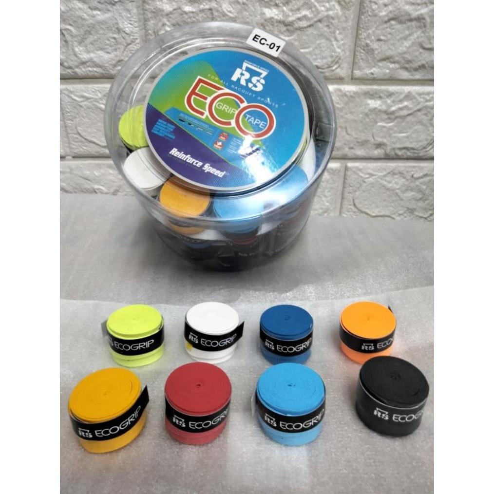 Hot` Grip Raket Badminton Bulat Tipis Rs Eco Grip