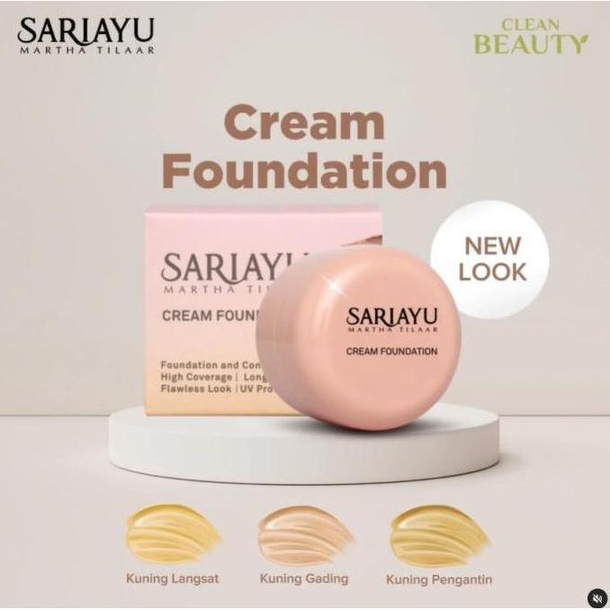 Allure- Sariayu Krem Alas Bedak- Creamy Foundation