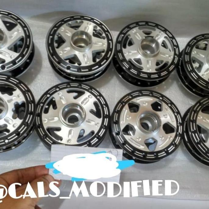 tromol mio bahan ori baru bubut coak untuk tromol depan ninja r dan rr