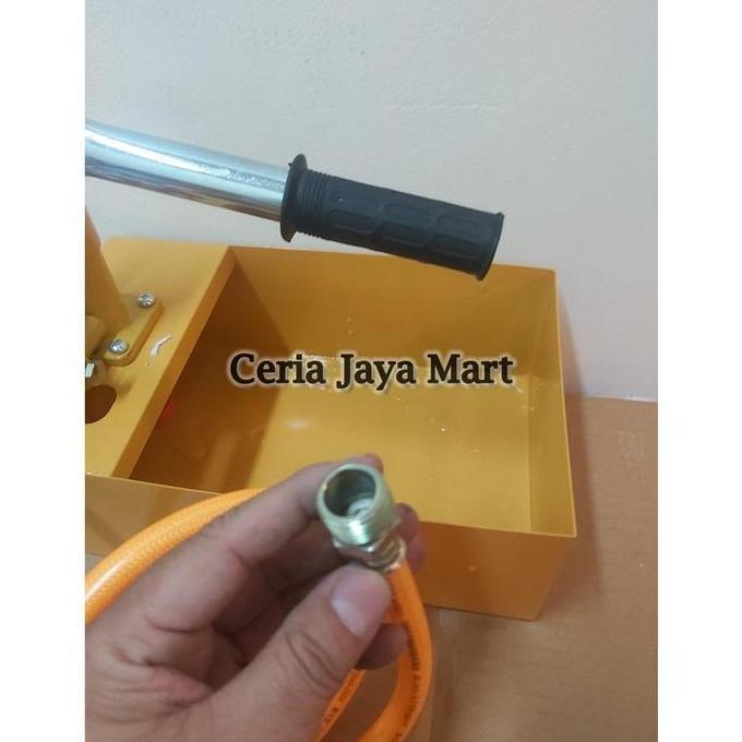 Mepora- Test Pump Manual / Alat Tes Kebocoran Pipa / Tes Tekanan Pipa
