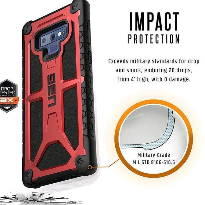 SUPER HARD PREMIUM SAMSUNG GALAXY NOTE 9 - CASE UAG SAMSUNG NOTE 9 . (TERBAIK) (TERBARU) (TERMURAH)