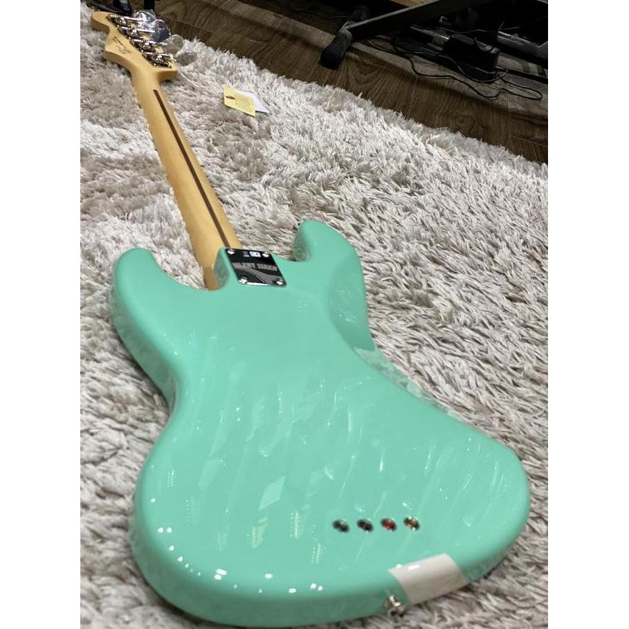 Murah Fender Japan Silent Siren Signature Jazz Bass Guitar, Maple FB, Surf G Non COD