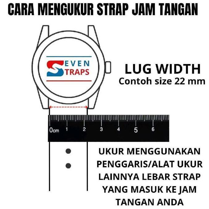 Wgwg- Tali Jam Nato Strap Ribbed Nylon 18Mm 20Mm 22Mm